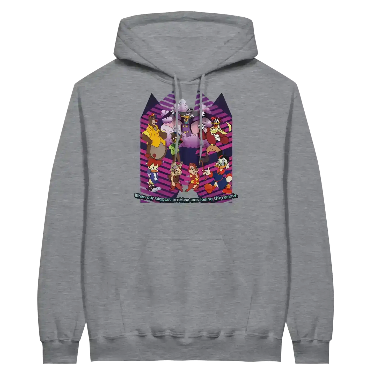 When Our Biggest Problem Was Losing The Remote Pullover Hoodie - Cady Creations
