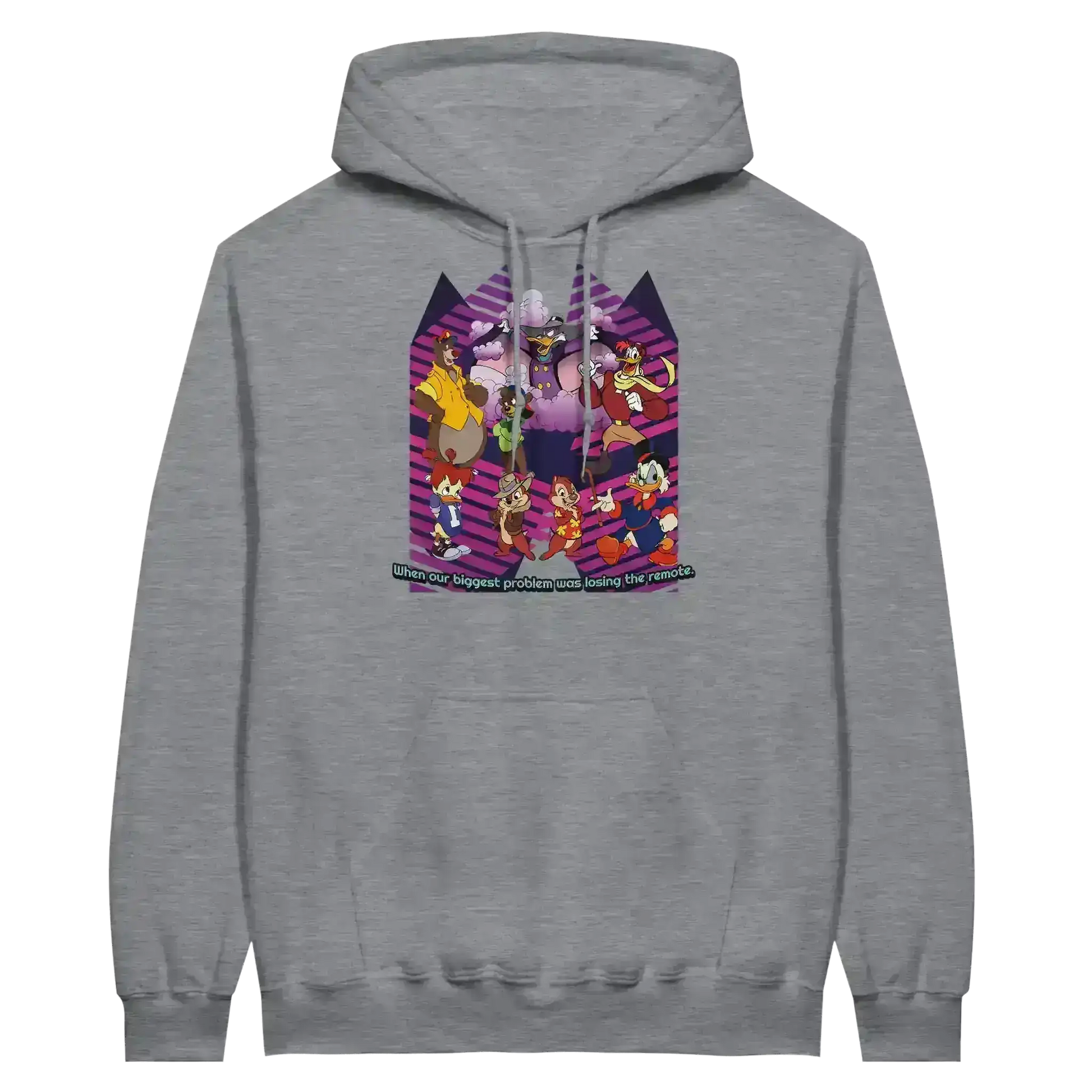 When Our Biggest Problem Was Losing The Remote Pullover Hoodie - Cady Creations