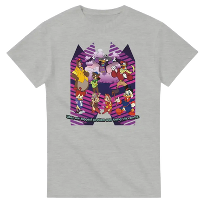 When Our Biggest Problem Was Losing The Remote Unisex Tee - Cady Creations