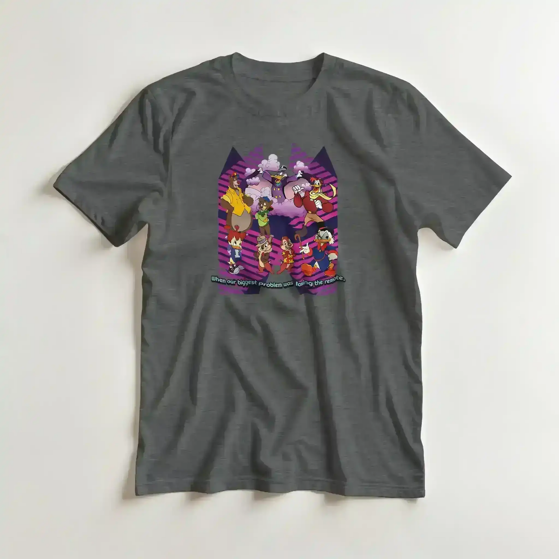 When Our Biggest Problem Was Losing The Remote Unisex Tee - Cady Creations