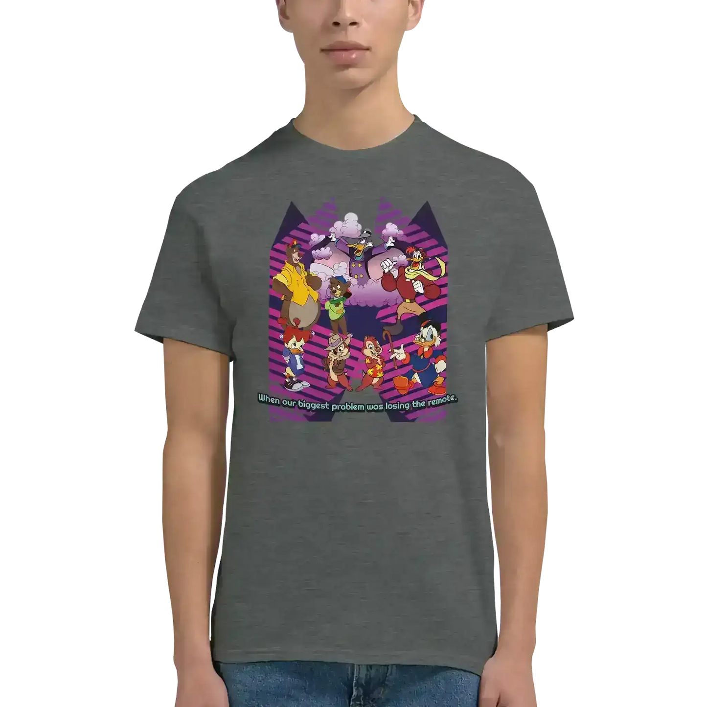 When Our Biggest Problem Was Losing The Remote Unisex Tee - Cady Creations