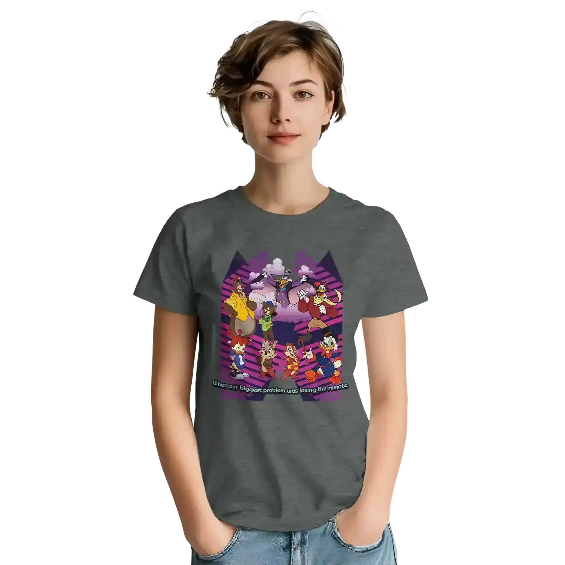When Our Biggest Problem Was Losing The Remote Unisex Tee - Cady Creations