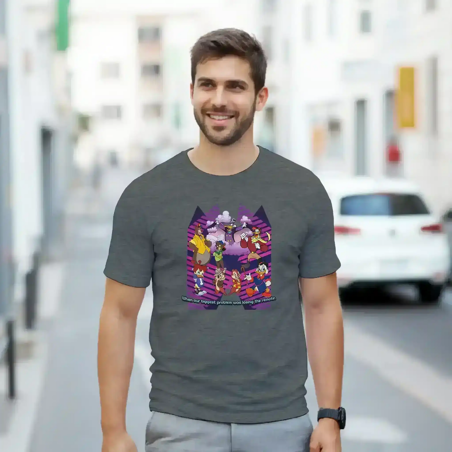 When Our Biggest Problem Was Losing The Remote Unisex Tee - Cady Creations