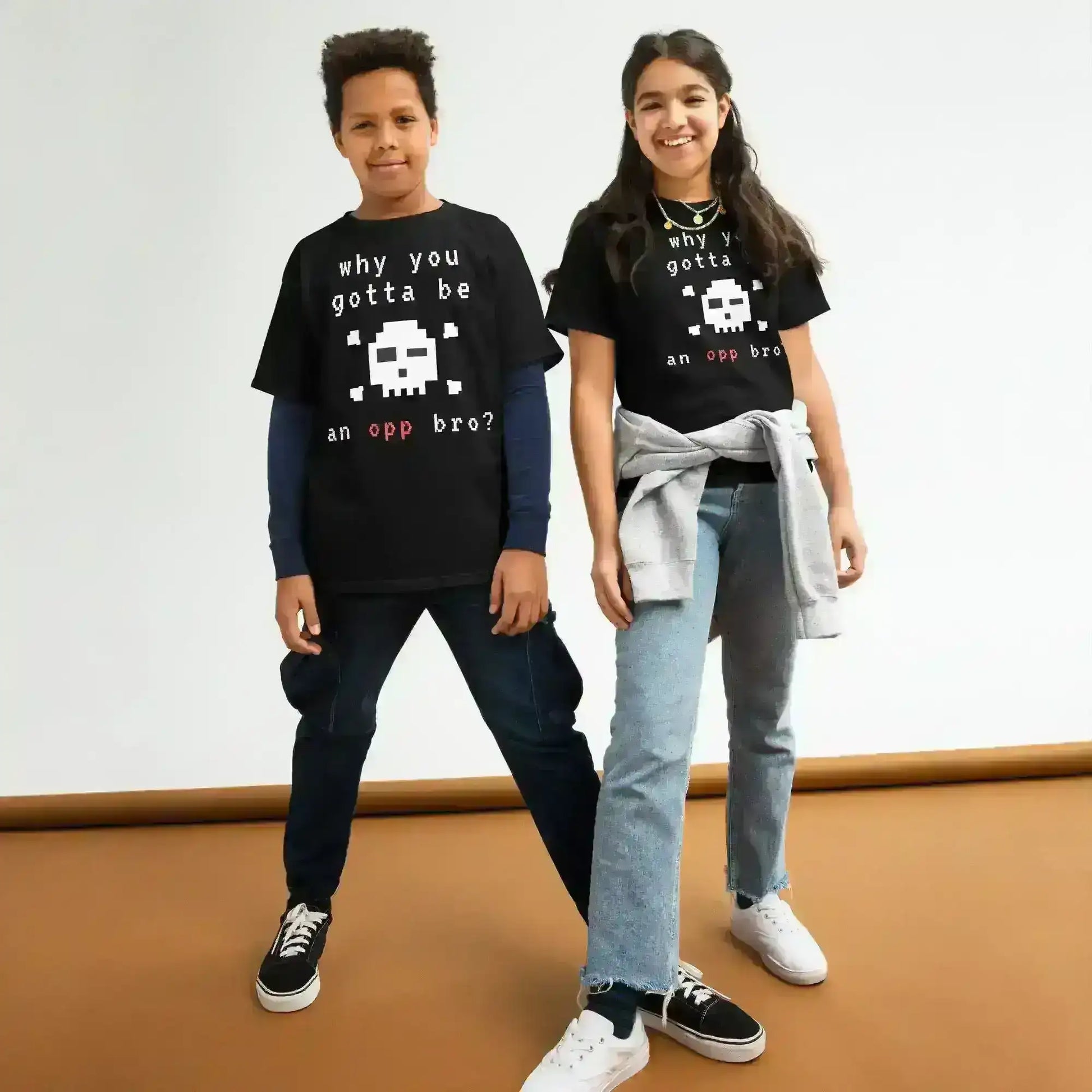 Why You Gotta Be An Opp Bro - Youth Tee - Cady Creations