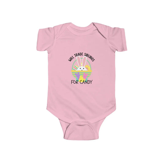 Will Trade Siblings For Candy - Baby Onesie - Cady Creations