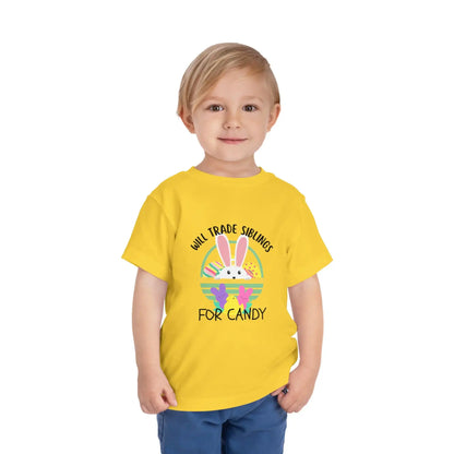  Will Trade Siblings For Candy - Toddler Tee - Cady Creations