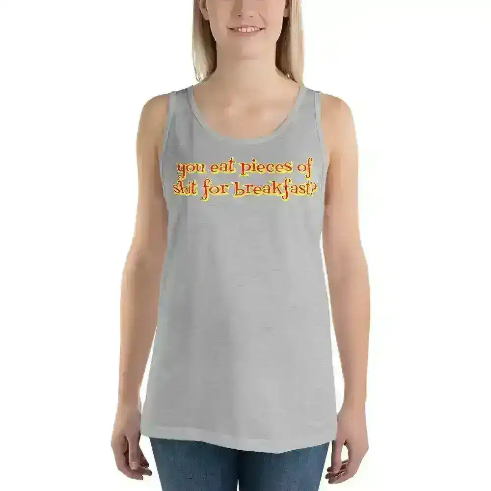 "You Eat Pieces Of Shit For Breakfast?" - Happy Gilmore Quote Mens Tank - Cady Creations
