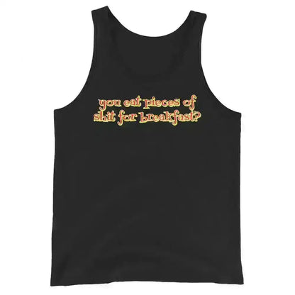"You Eat Pieces Of Shit For Breakfast?" - Happy Gilmore Quote Mens Tank - Cady Creations
