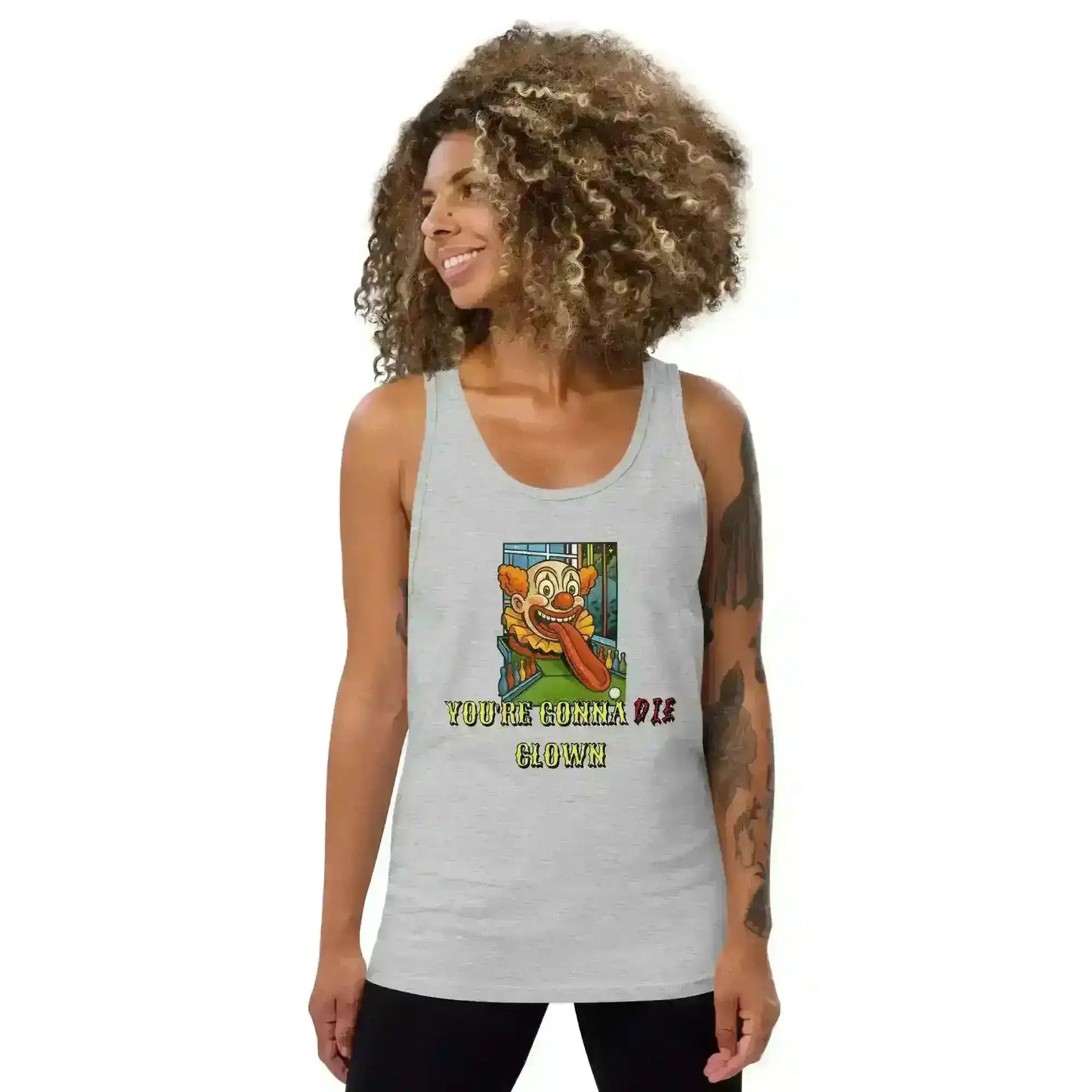 You're Gonna Die Clown - Mens Tank - Cady Creations