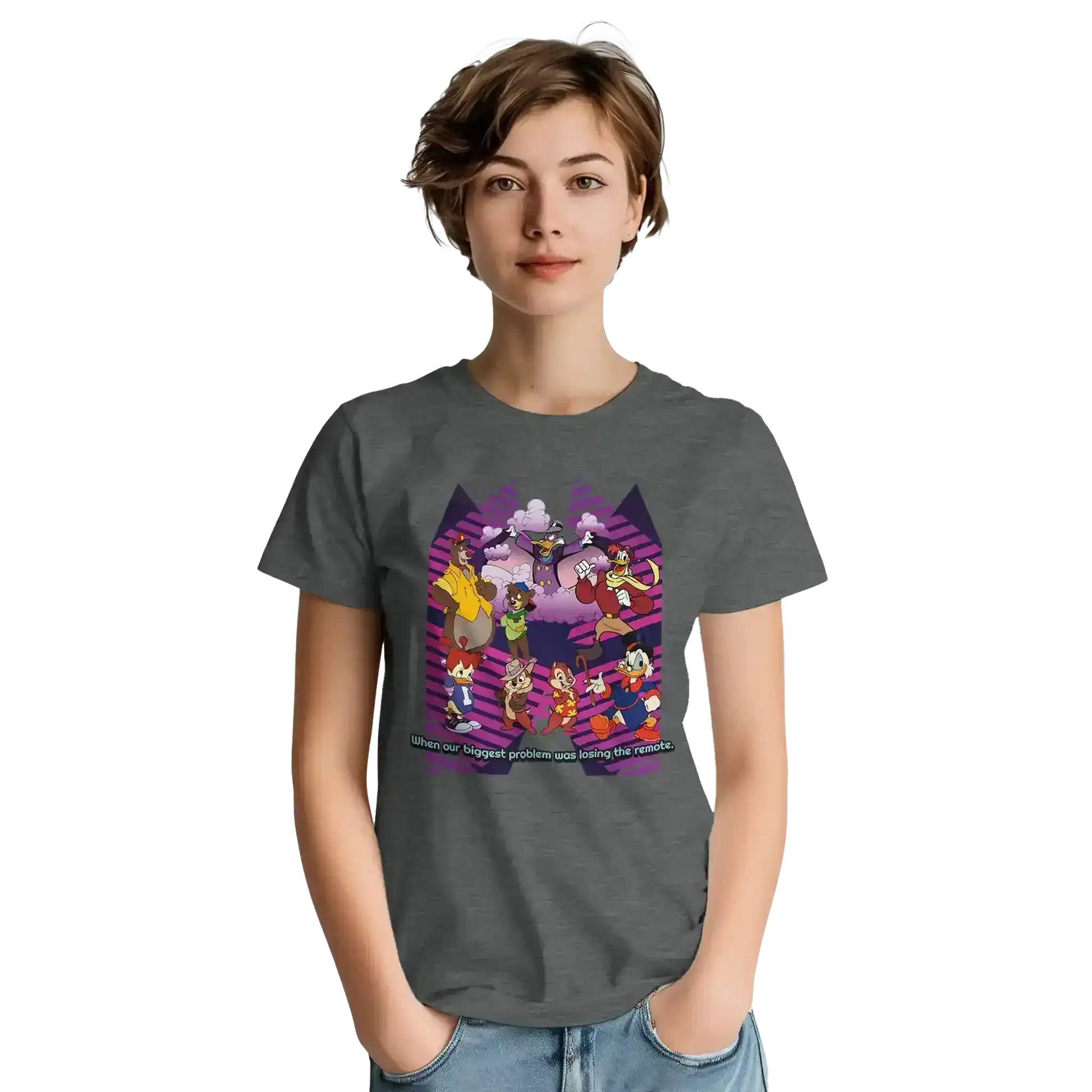 When Our Biggest Problem Was Losing The Remote Unisex Tee - Cady Creations