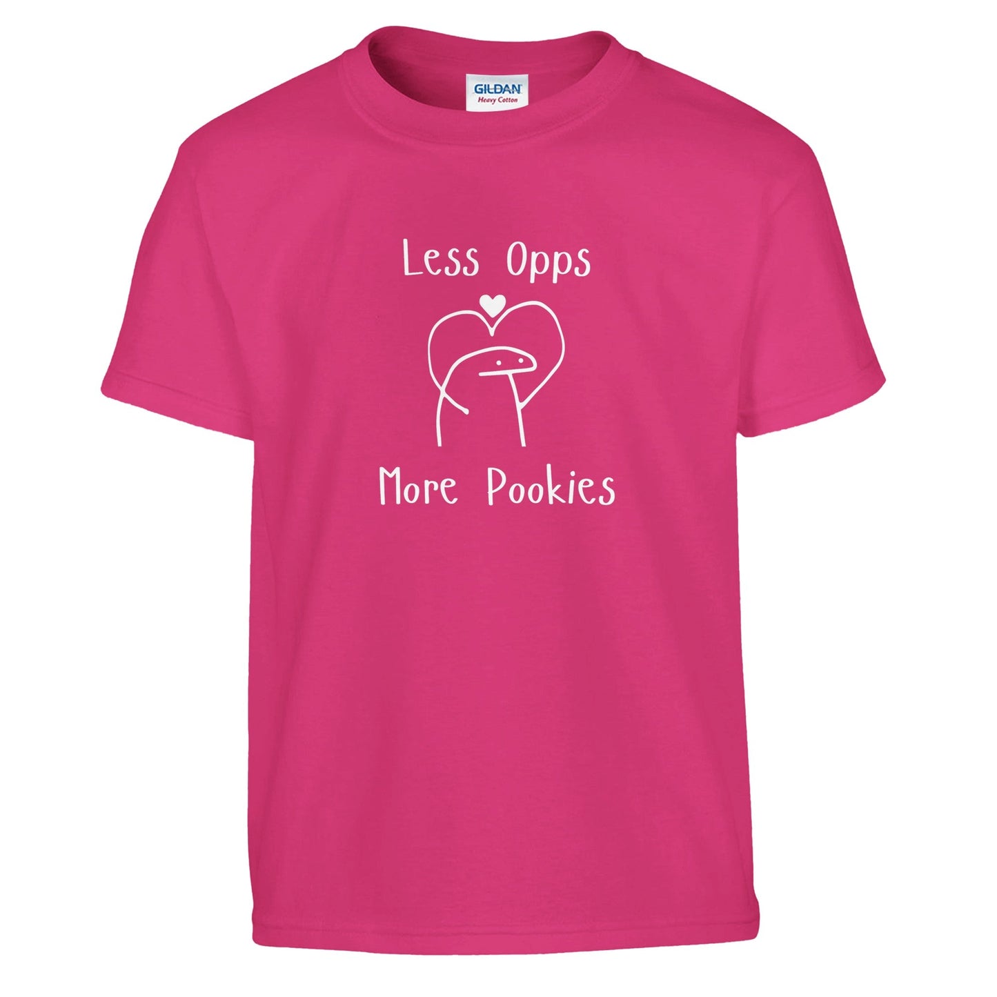 Less opps More pookiesElevate your casual style with our Less opps, More pookies Graphic Tee. This unique and trendy t-shirt features a playful design that is sure to make a statement. MaPrint MaterialLess opps, More pookies - Comfortable Graphic TeeCady Creations