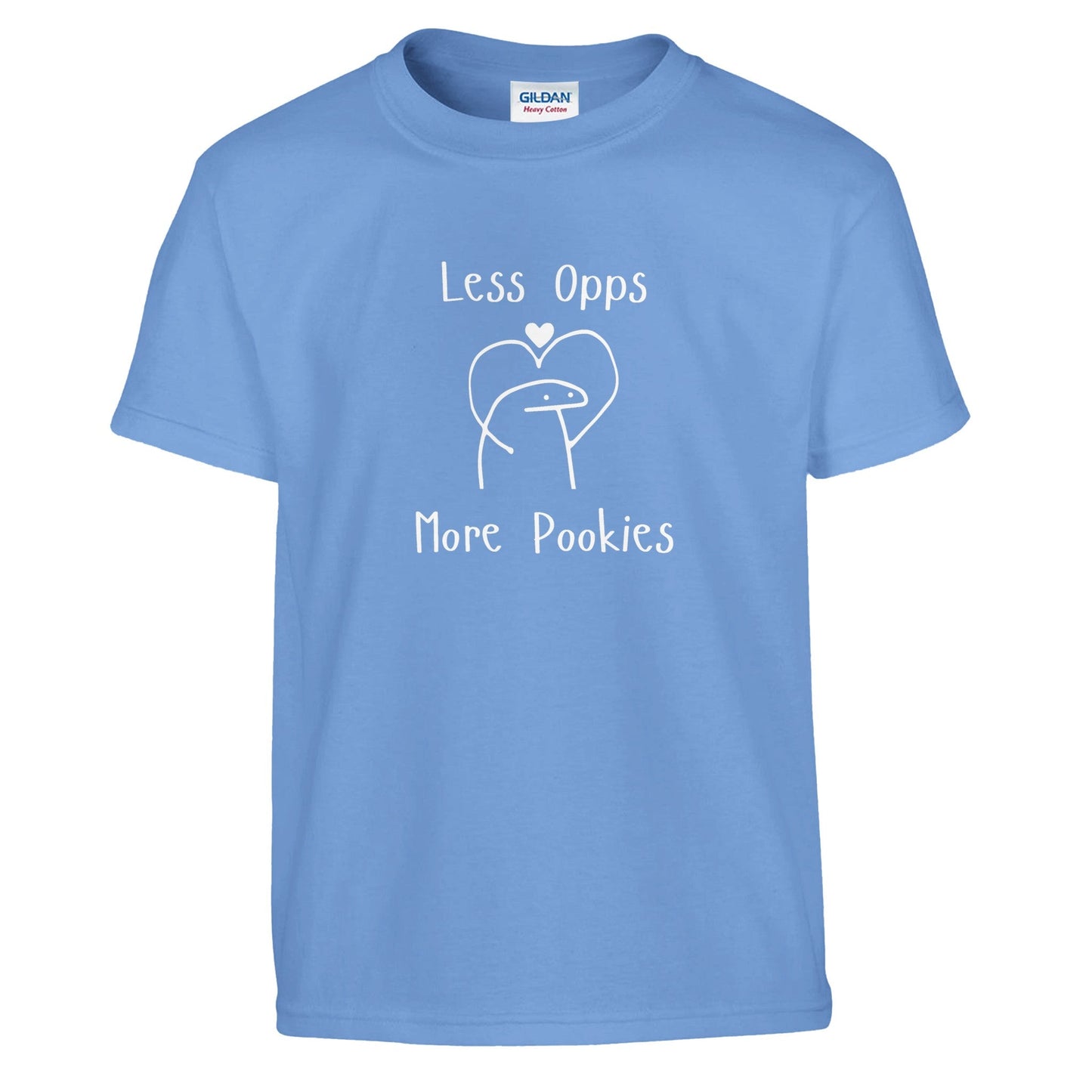 Less opps More pookiesElevate your casual style with our Less opps, More pookies Graphic Tee. This unique and trendy t-shirt features a playful design that is sure to make a statement. MaPrint MaterialLess opps, More pookies - Comfortable Graphic TeeCady Creations