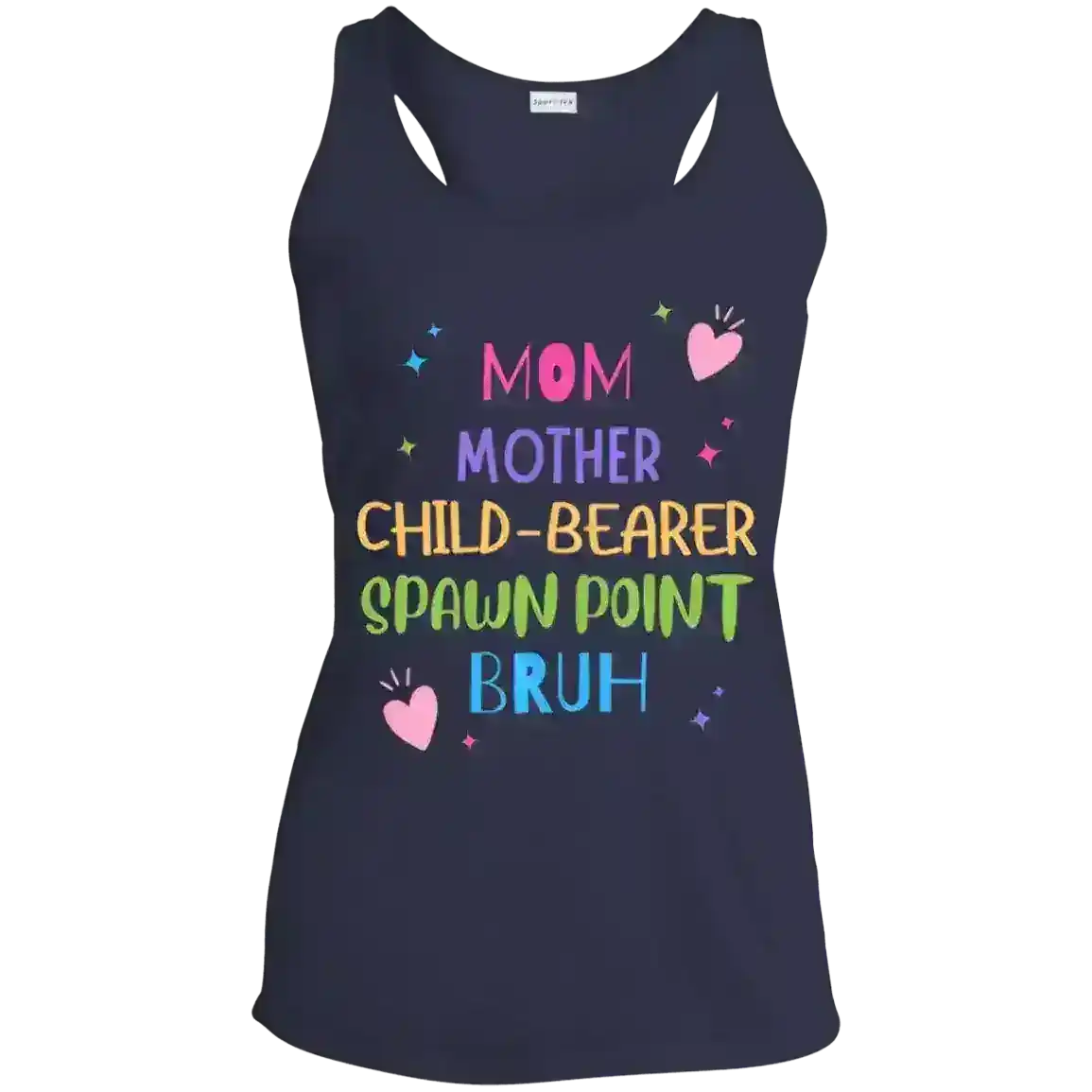 Mom Evolution Racerback Tank - Cady Creations