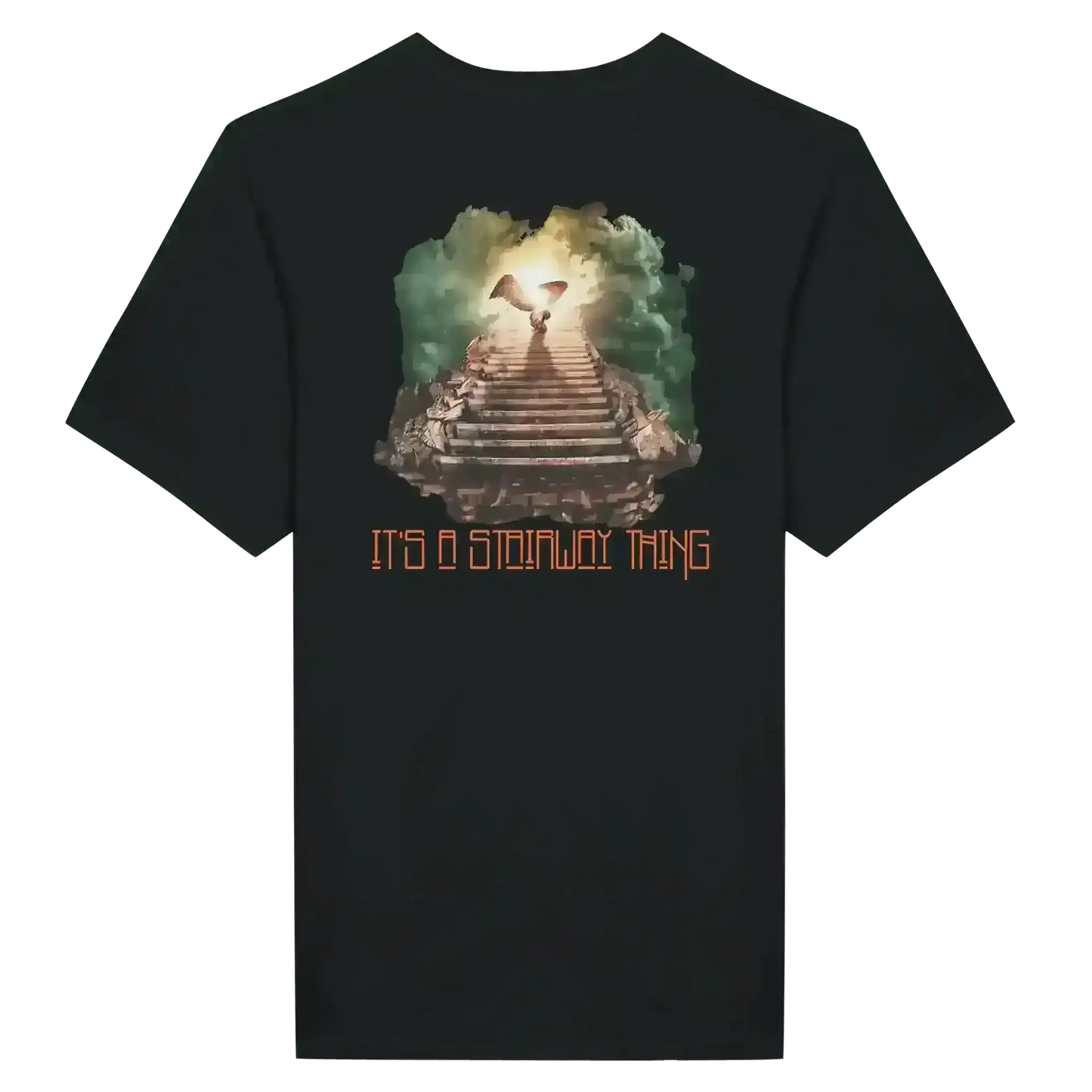 Stairway to Laughter Led Zeppelin Tribute T-Shirt - Custom Design Request - Cady Creations