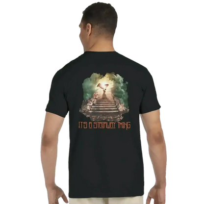 Stairway to Laughter Led Zeppelin Tribute T-Shirt - Custom Design Request - Cady Creations