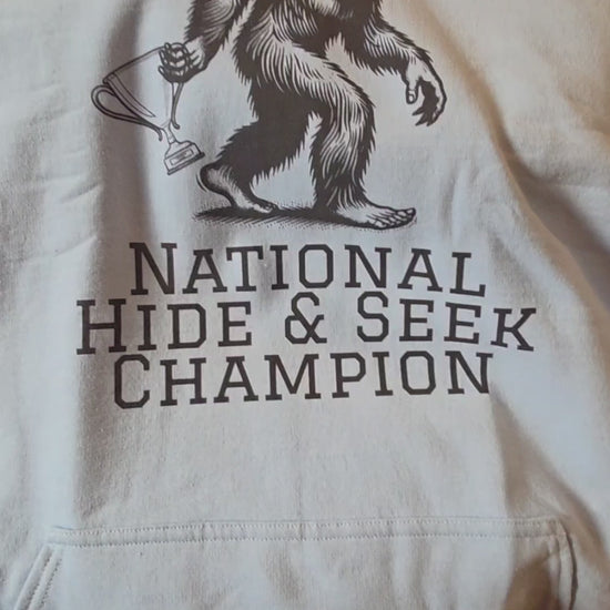 National Hide & Seek Champion Bigfoot Pullover Hoodie - Cady Creations-Cady Creations