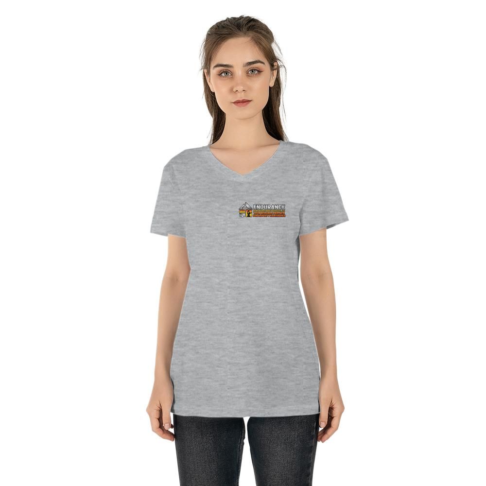 Endurance Home Maintenance - Custom Design V-Neck Tee
