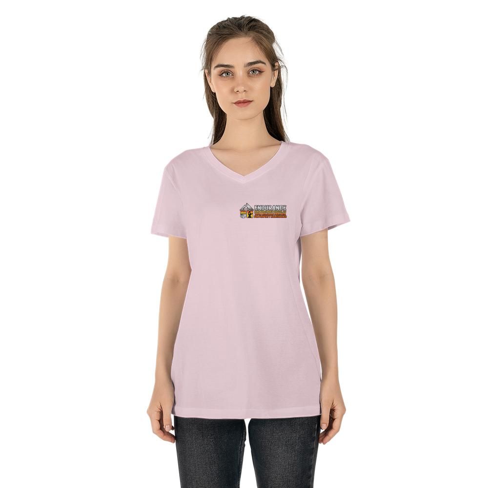 Endurance Home Maintenance - Custom Design V-Neck Tee