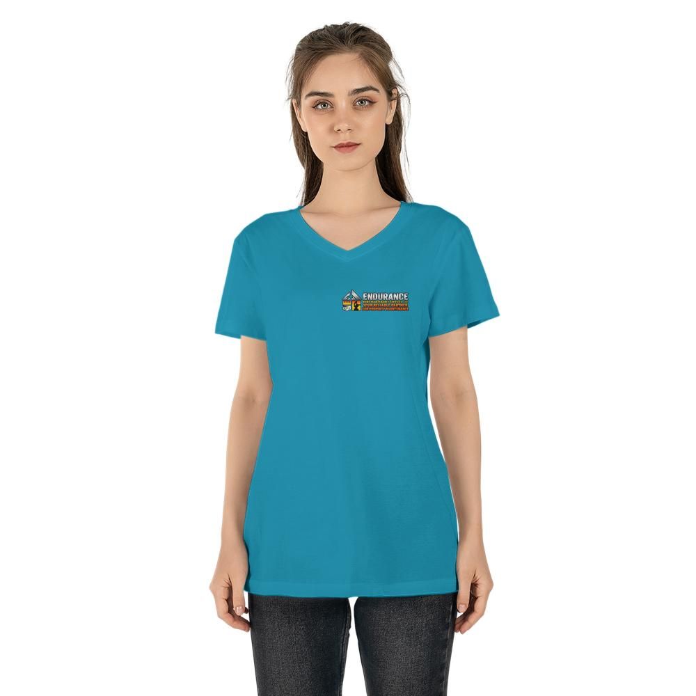 Endurance Home Maintenance - Custom Design V-Neck Tee