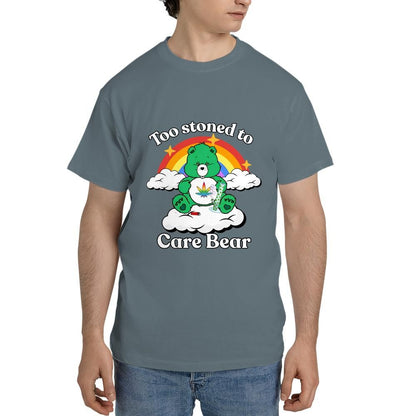 Too Stoned to Care Bear - Unisex Tee