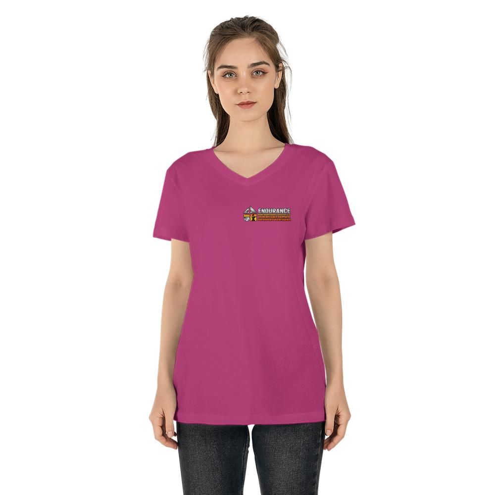 Endurance Home Maintenance - Custom Design V-Neck Tee