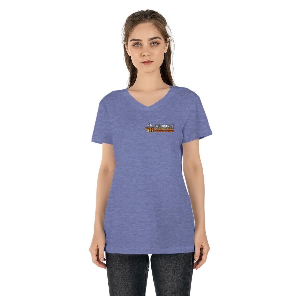 Endurance Home Maintenance - Custom Design V-Neck Tee