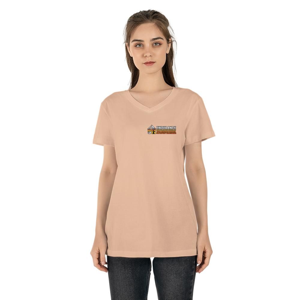 Endurance Home Maintenance - Custom Design V-Neck Tee