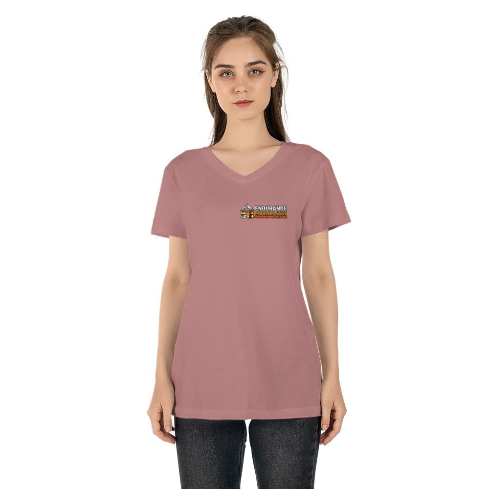 Endurance Home Maintenance - Custom Design V-Neck Tee