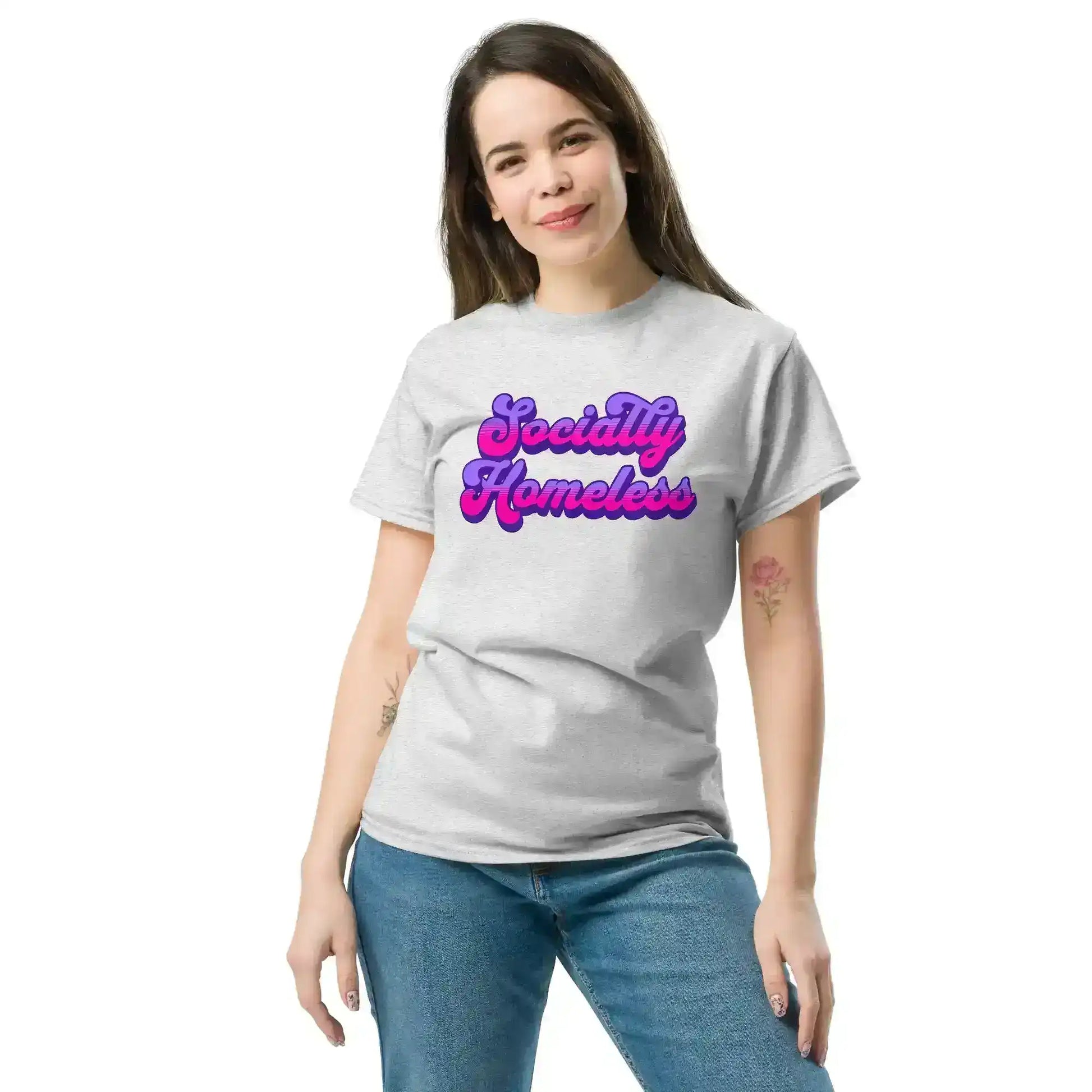 Socially Homeless Unisex Tee - Cady Creations