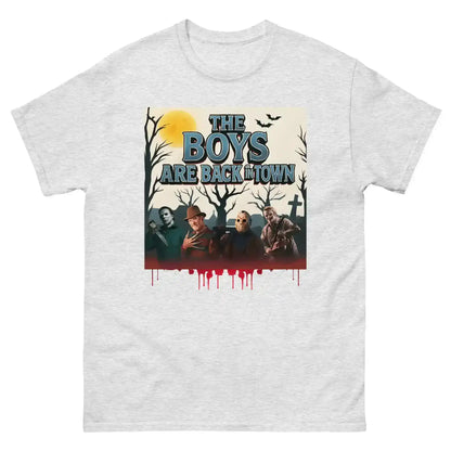 The Boys Are Back In Town Unisex Tee - Spooky Season Horror Collection - Cady Creations