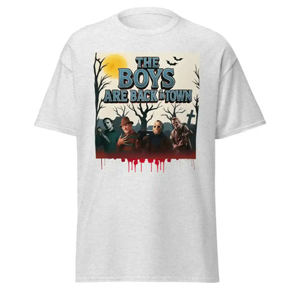 The Boys Are Back In Town Unisex Tee - Spooky Season Horror Collection - Cady Creations