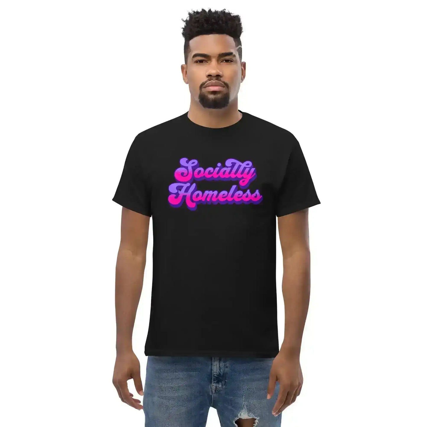 Socially Homeless Unisex Tee - Cady Creations