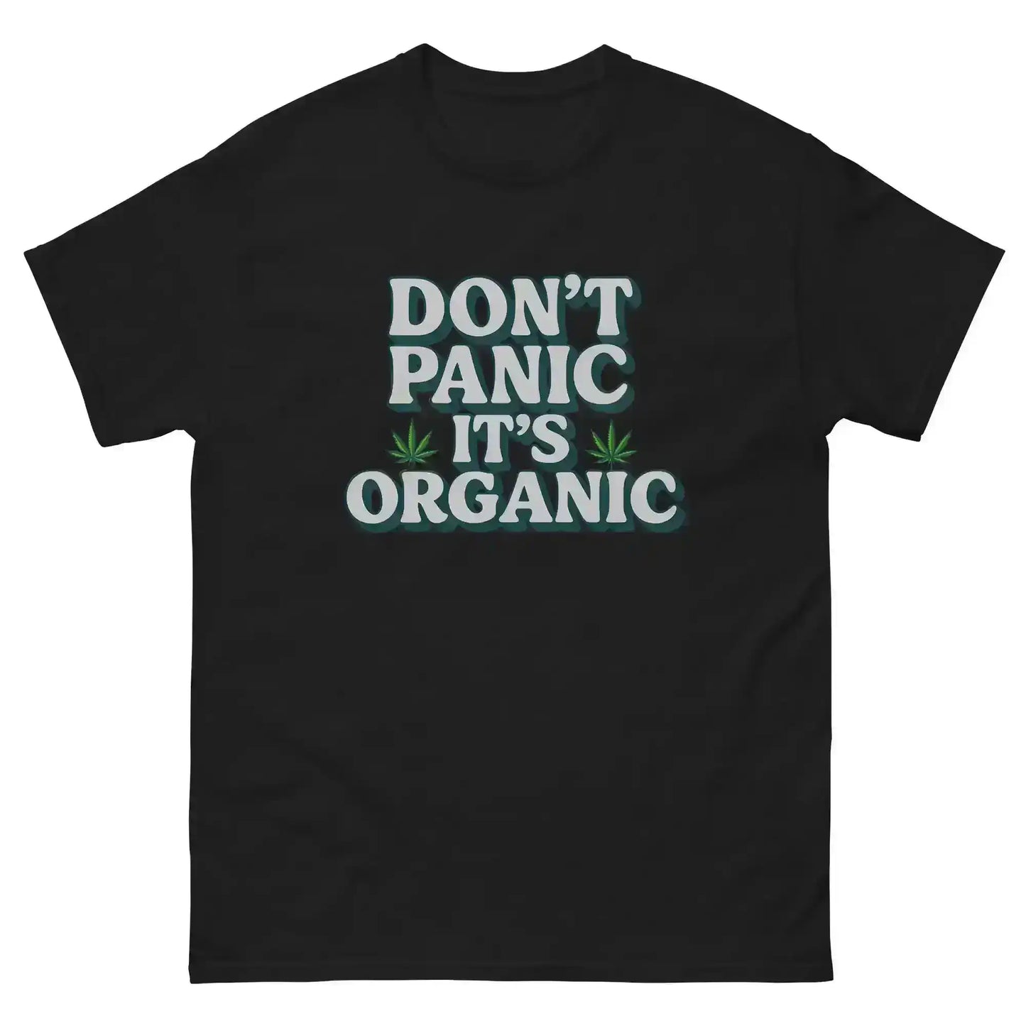 Don't Panic It's Organic Unisex Tee - Cady Creations