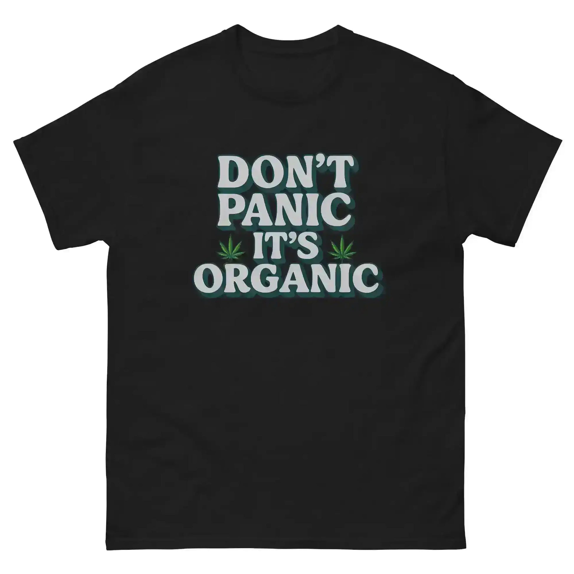 Don't Panic It's Organic Unisex Tee - Cady Creations