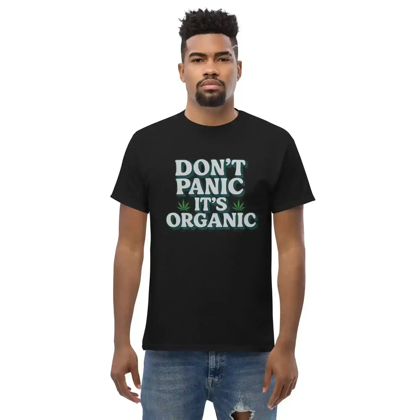 Don't Panic It's Organic Unisex Tee - Cady Creations