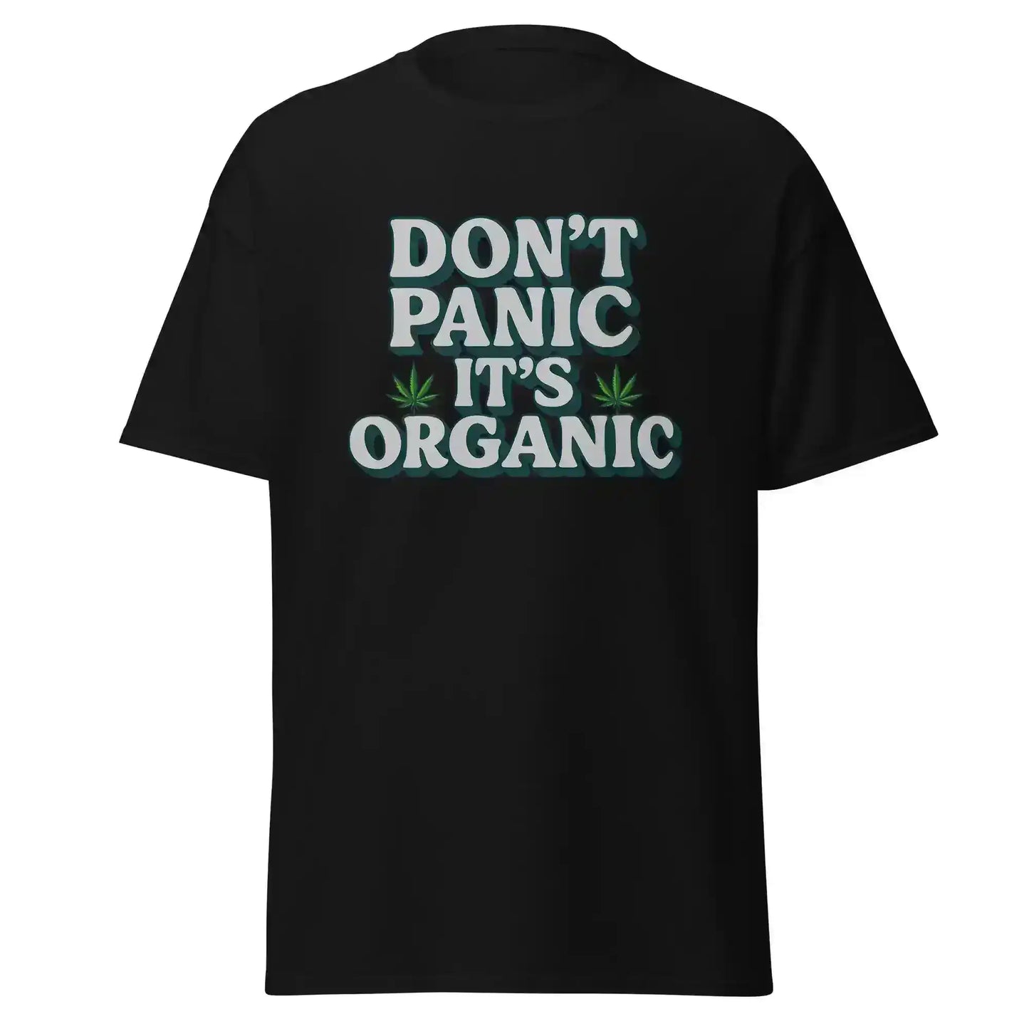Don't Panic It's Organic Unisex Tee - Cady Creations
