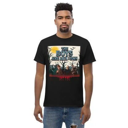 The Boys Are Back In Town Unisex Tee - Spooky Season Horror Collection - Cady Creations