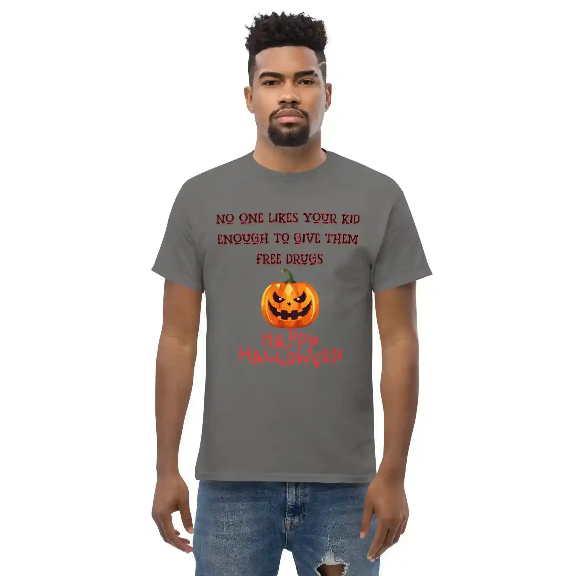 Halloween Dark Humor - Free Drugs Unisex Tee - Cady Creations