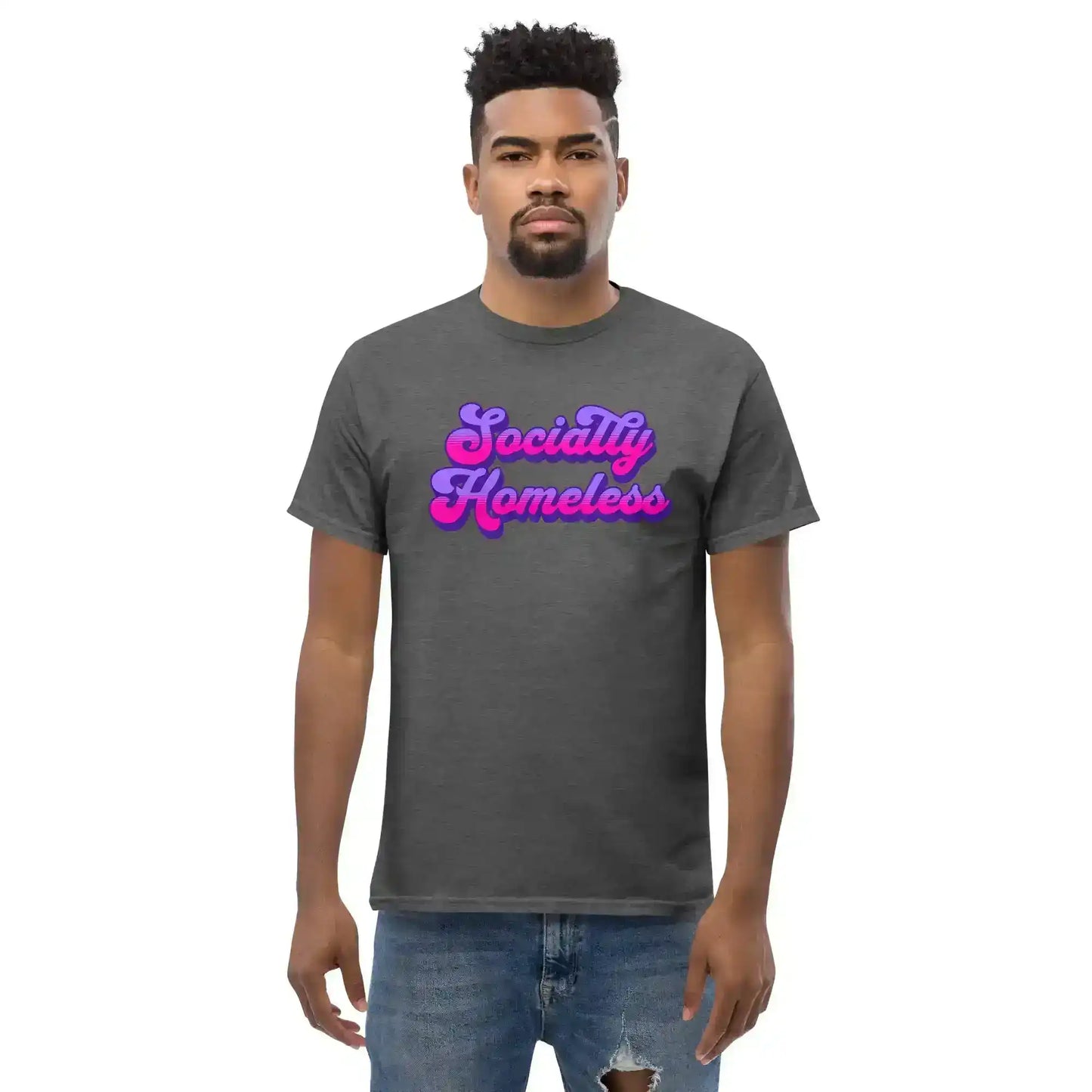 Socially Homeless Unisex Tee - Cady Creations