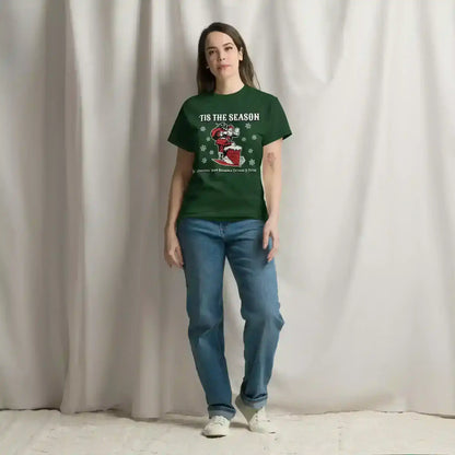 'Tis The Season When Breaking & Entering Is Festive Unisex Tee - Cady Creations
