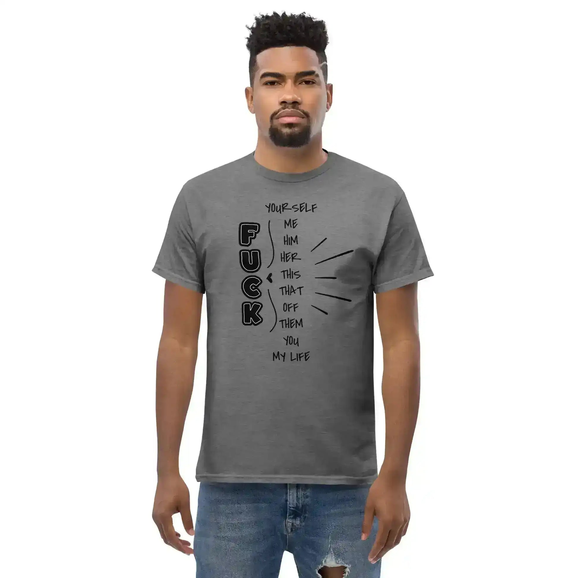 “Pick Your F*ck” Funny Graphic Tee – Sarcastic Dark Humor Unisex T-Shirt - Cady Creations