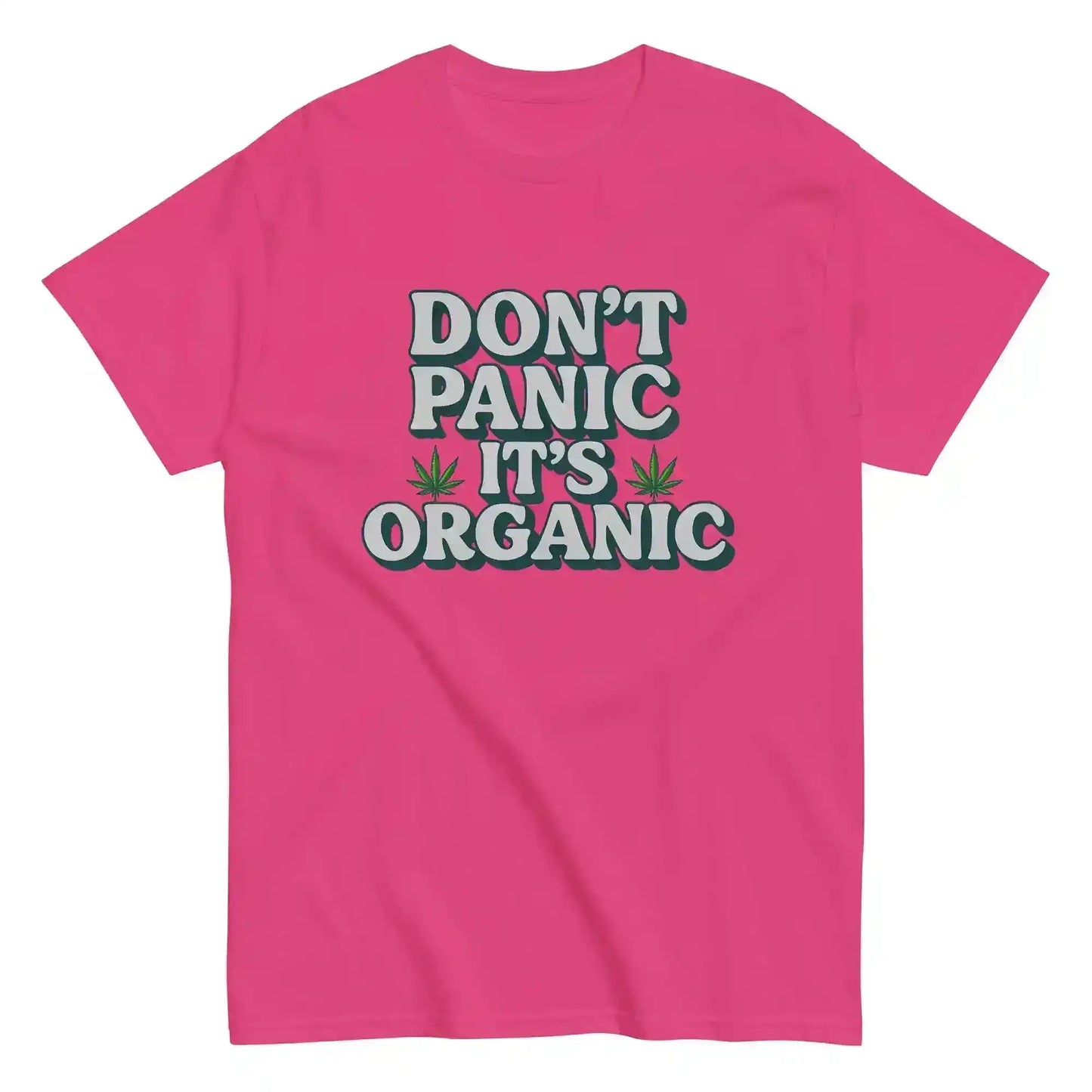 Don't Panic It's Organic Unisex Tee - Cady Creations