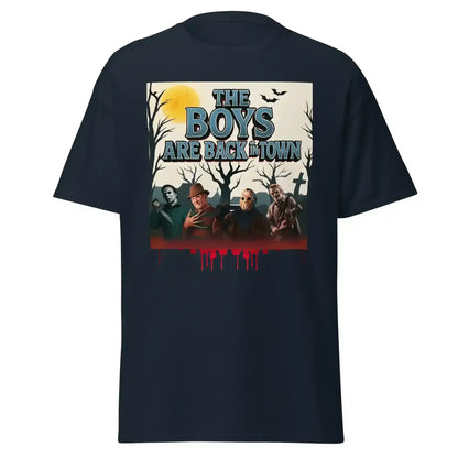 The Boys Are Back In Town Unisex Tee - Spooky Season Horror Collection - Cady Creations