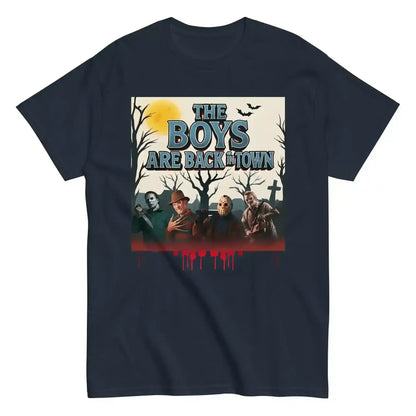 The Boys Are Back In Town Unisex Tee - Spooky Season Horror Collection - Cady Creations