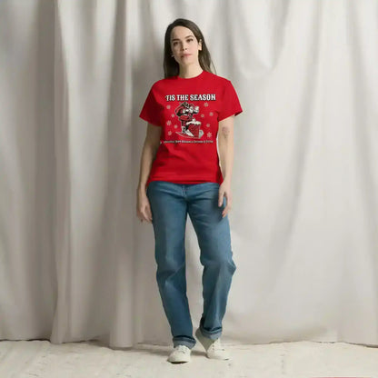 'Tis The Season When Breaking & Entering Is Festive Unisex Tee - Cady Creations