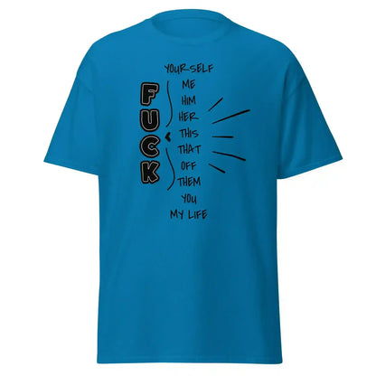 “Pick Your F*ck” Funny Graphic Tee – Sarcastic Dark Humor Unisex T-Shirt - Cady Creations