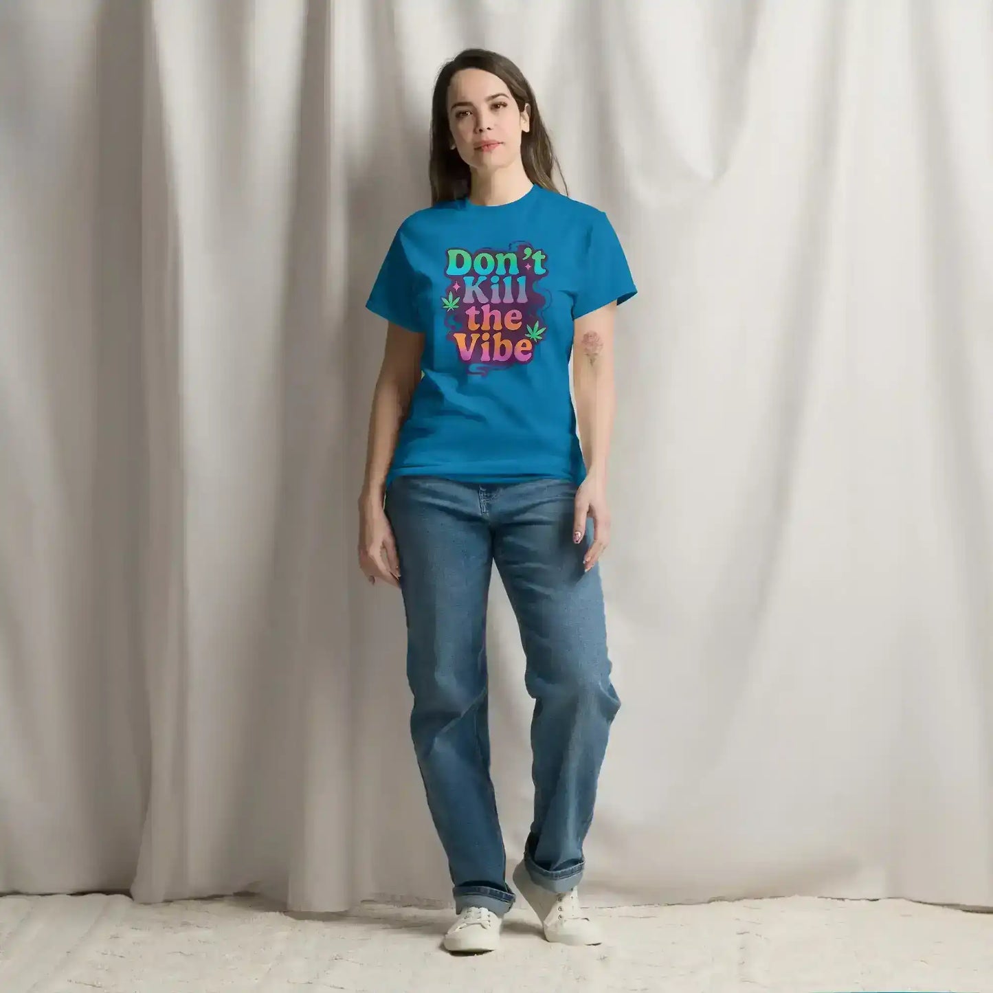 Don't Kill The Vibe Unisex Tee - Wit & Whimsy Collection - Cady Creations