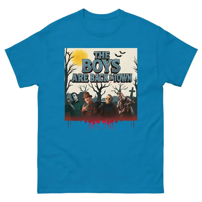 The Boys Are Back In Town Unisex Tee - Spooky Season Horror Collection - Cady Creations