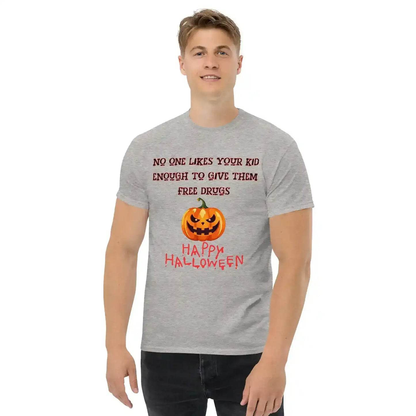 Halloween Dark Humor - Free Drugs Unisex Tee - Cady Creations