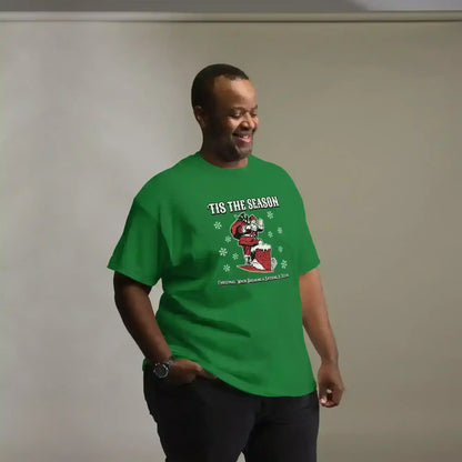 'Tis The Season When Breaking & Entering Is Festive Unisex Tee - Cady Creations